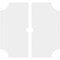 Ekena Millwork Locke Architectural Grade PVC Ceiling Medallion, 34"OD x 3"ID x 20 1/4"C x 1"P, Two-Piece CMP34LE2-03000 - alternate 2